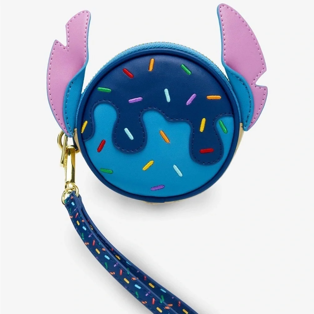 Loungefly Disney Lilo & Stitch Floral Stitch Figural Coin Purse